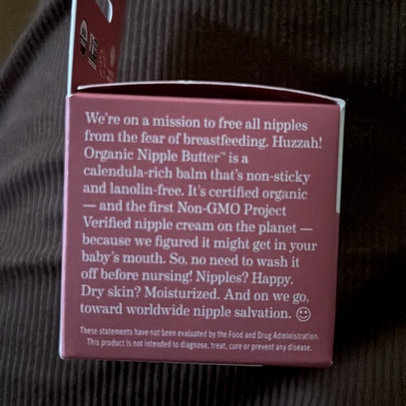 Earth Mama | Organic Nipple Butter | Safe Soothing Balm Vegan Hippie Baby Shower - Picture 10 of 12